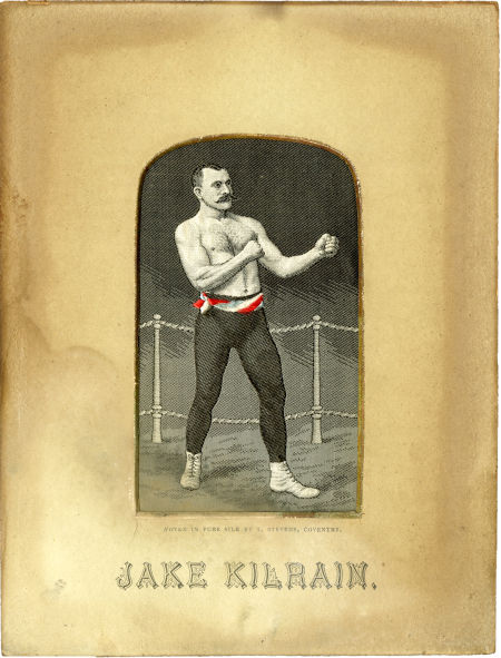1888 Boxing Silk Jake Kilrain